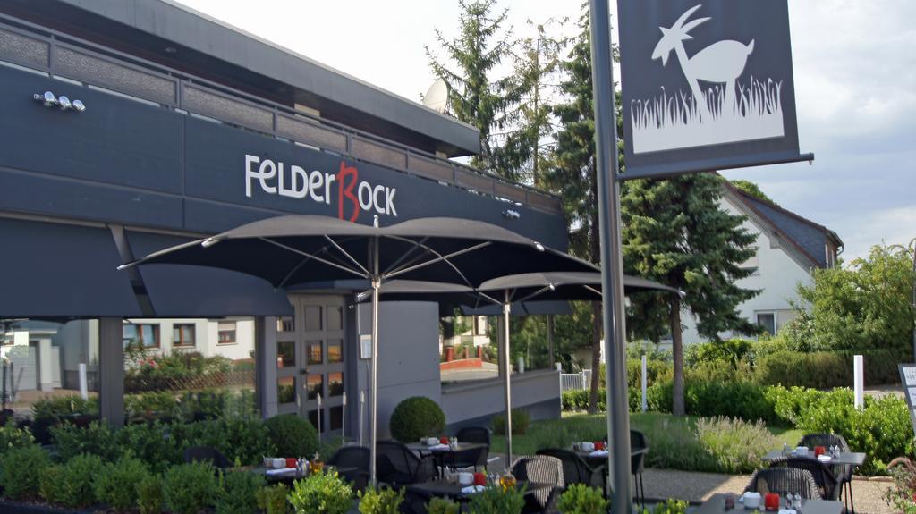 Hotel Restaurant Felderbock Nußloch Dış mekan fotoğraf